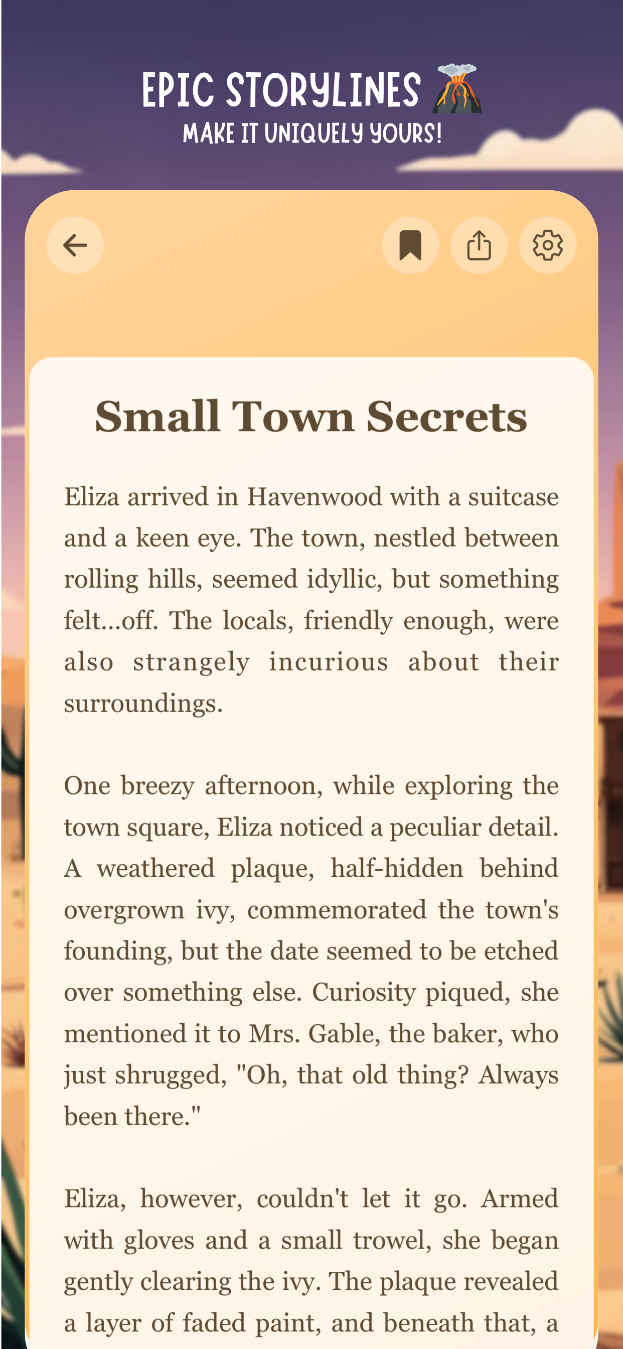 Storytize Screenshot 2